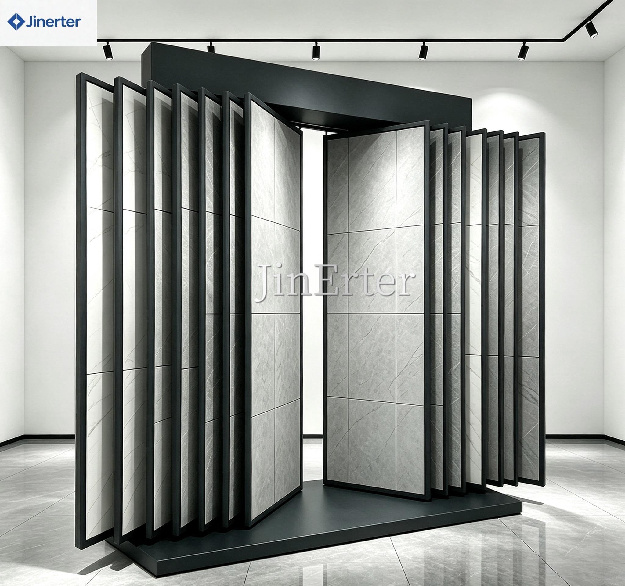 Custom-Made Flip-Book Display Stands for Factories, Marble Wall Panels, Vinyl Flooring Display Stands, for Exhibitions