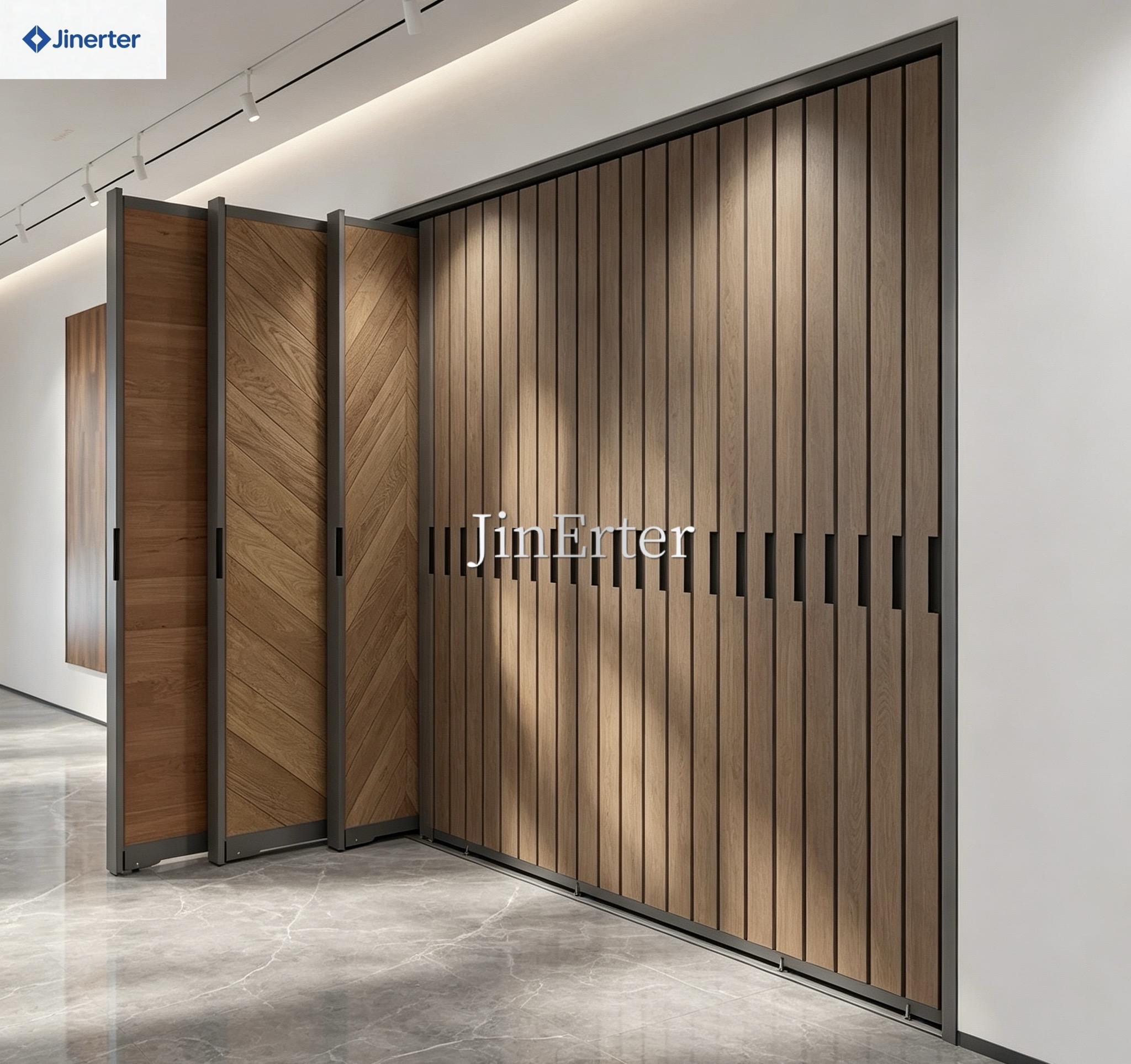 Sliding Ceramic and Granite Tile Display Racks; Heavy-Duty Marble Mosaic Sliding Metal Wall Panel Display Racks; Showroom