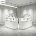 Faucet display stand, floor-standing showerhead, bathroom accessories display stand, suitable for exhibition halls.