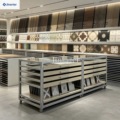 Large-Capacity Multi-Tier Tile Display Cabinet Modular Assembly Units for Mosaic, Quartz, and Metal Display Racks