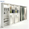 Customizable metal display stands and adjustable modular soft furnishings for store showrooms, home decor, and window displays