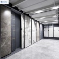 Multifunctional Adjustable Freestanding Display Stand for Tiles, Sliding Displays, Large Slabs, Wooden Doors, and Flooring