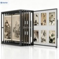 Sliding Display Stand for Art Prints, Decorative Paintings, Wedding Photos and Chinese Paintings  Vertical Model