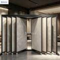 Factory-Direct Flip-Style Tile Display Racks; Sliding Tile, Marble, Granite, and Metal Display Racks