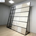 Exhibition Hall Flooring, Ceilings, Granite, Marble, Quartz Slabs, Metal Display Racks, Custom Tile Display Racks
