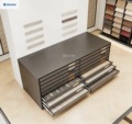 Best-selling carpet drawer display rack: large capacity, heavy-duty, customizable