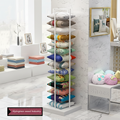 Square Pillow Display Stand with Core for Home Textile Display-Shelf Rack