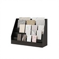 Ladder Rack Color Palette & Cabinet Door Panel Sample Display Rack with Stone Slab Countertop Installation