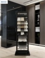 Metal Steel Display Rack for Shop Exhibition for Showcase for Ceramic Stone Wooden Boards Panel Tiles