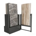 Sliding and Rotating Tile Display Stand