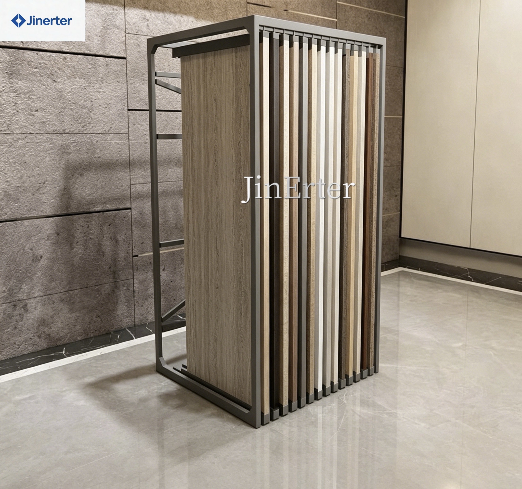 Best-Selling Metal Sliding Aluminum Alloy Door Frames Display Cabinet Showroom Exhibition Stand